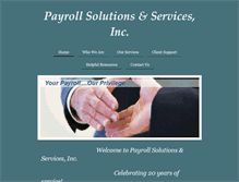Tablet Screenshot of payrollsolutionsny.com